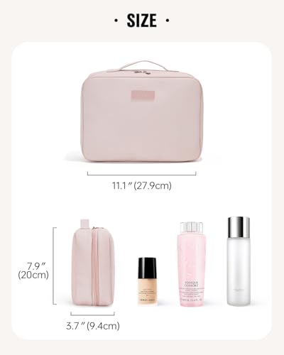 Travel Toiletry Bag with Hanging Hook