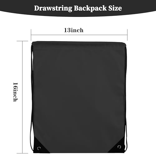 60 Pieces Drawstring Backpack Bags Sports Sackpack Bulk Cinch Gym Bag For Women Men Outdoor Sports Backpack