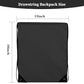 10Pcs Black Drawstring Backpack Bags Sack Pack Cinch Tote Sport Bulk Storage Polyester Bag for Gym Traveling (10 Count)