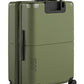 Checked Expandable Suitcase