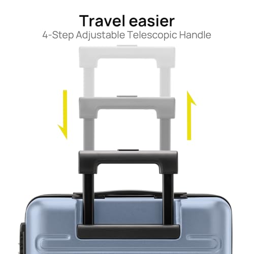 Medium Checked Luggage 24 Inch