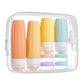18 Pack TSA Approved Travel Bottles for Toiletries (3.9 Count)