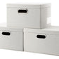 Storage Bins with Lids [3 (3 Count)