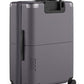 Checked Expandable Suitcase