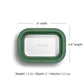 Mini Rectangle Food Storage Container