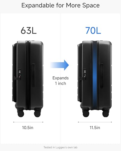 Checked Top Opening Suitcase