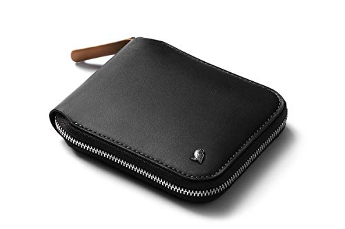 Zip Wallet Slim Leather Billfold (8 Count)