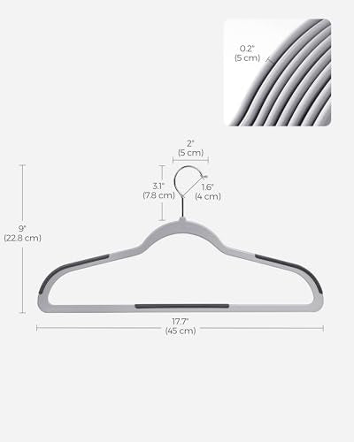 Plastic Clothes Hangers (50 Count)