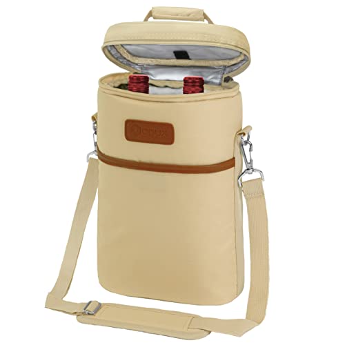 2 Bottle Wine Carrier Tote