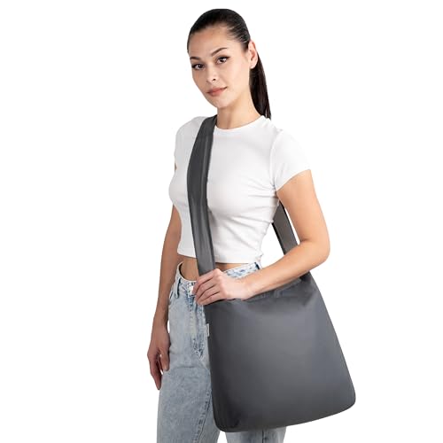 Sling 19L Foldable Packable Crossbody Grocery Bag for Men & Women