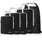5 Piece Compression Packing Cubes with Laundry Bag (5 Count)