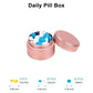 Small Metal Pill Case for Purse
