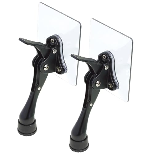 Door Stopper with Adhesive Bracket Stickers