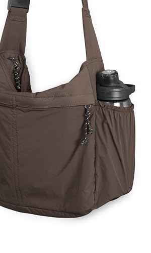 20L Crossbody Tote Bag Large Capacity Lightweight Hobo Shoulder Sling Bags for Gym Shopping Beach Travel