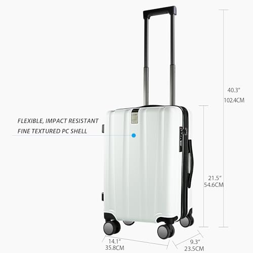 Carry On Luggage Suitcase Rolling Luggage