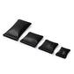 2 Pack Black PU Leather Slim Ring Pouche Squeeze Jewelry Travel Bag (2 Count)