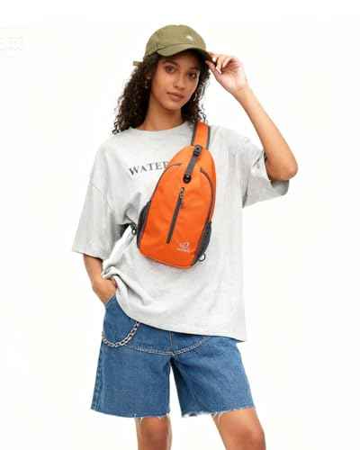 Crossbody Sling Backpack Sling Bag Travel Hiking Chest Bag Daypack
