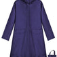 Waterproof Rain Poncho for Women Packable Hooded Raincoat with Pocket