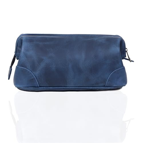 Leather Toiletry Bag for Men