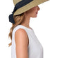 Women's Sun Hat with Ribbon