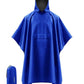 Hooded Rain Poncho Packable Waterproof Unisex Raincoat with Pocket