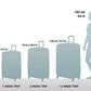 Melbourne Hardside Expandable Spinner Wheel Luggage