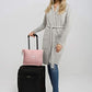 Premium Soft Long Travel Blanket Pillow Combo