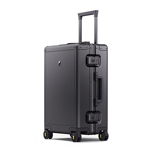 Gibraltar Aluminum Zipperless Luggage 20 Inch