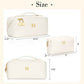 Initial Makeup Bag Personalized Gift for Women Teen Girls