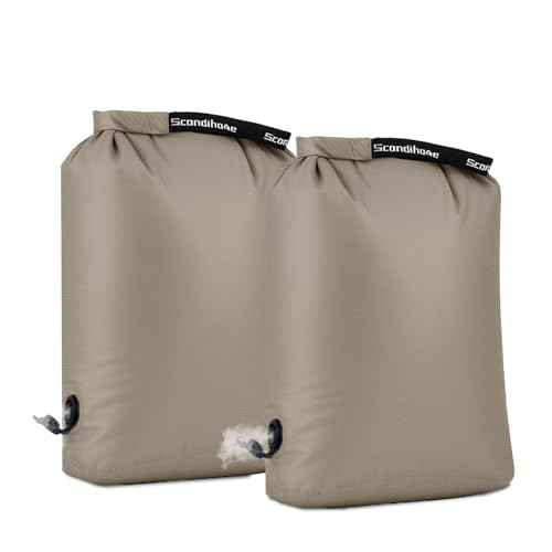 Compression Travel Laundry Bag for Dirty Clothes (2 Count)