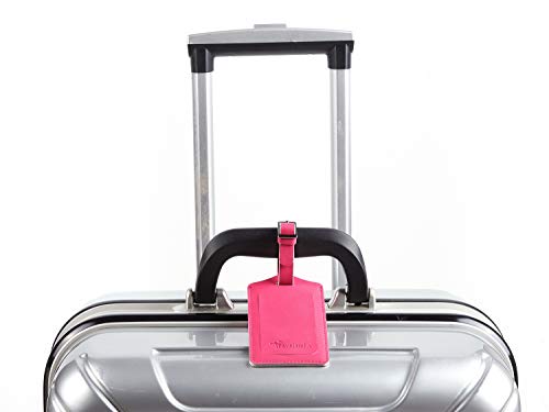 8 Pack Luggage Tags for Suitcases Airplane Travel Essentials (8 Count)