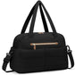 Puffer Travel Duffle Bag Waterproof Carry On Duffel Weekender Bag