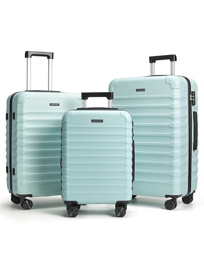 Luggage Sets 3 Pcs Suitcase with Wheels