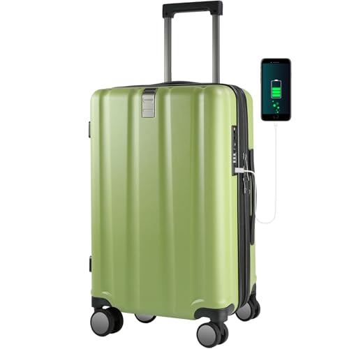 Carry On Luggage Suitcase Rolling Luggage