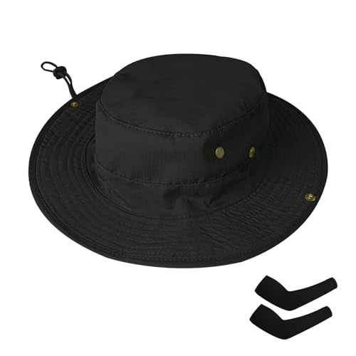 Sun Hats for Men Women Safari Hat Foldable Fishing Hat UPF 50+ Bucket Hat