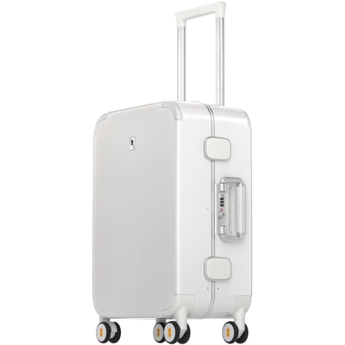 Zipperless Carry On Luggage Airline Approved with Aluminum Frame