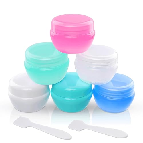 Travel Containers 6PCS Refillable Travel Size for Toiletries (6 Count)