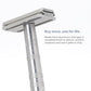 Razor Aluminum Double Edge Safety Razor with 5 Spare Blades