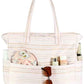 Waterproof Beach Tote Pool Bags for Women Ladies Extra Large Carry On Bag With Wet Compartment for Weekender Travel