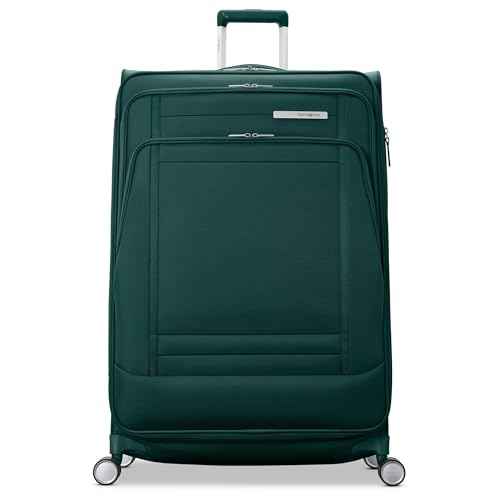 UpLIFT Lightweight Large Checked Softside Luggage with Spinner Wheels