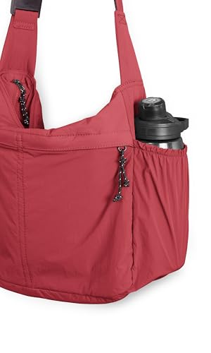 20L Crossbody Tote Bag Large Capacity Lightweight Hobo Shoulder Sling Bags for Gym Shopping Beach Travel