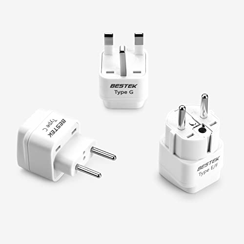 European Travel Plug Adapter Set