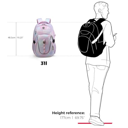 Design Backpack for Men with USB Charging Port SD803