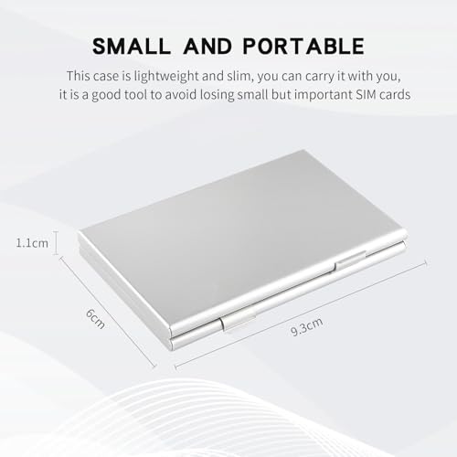 Aluminum SIM Card Case