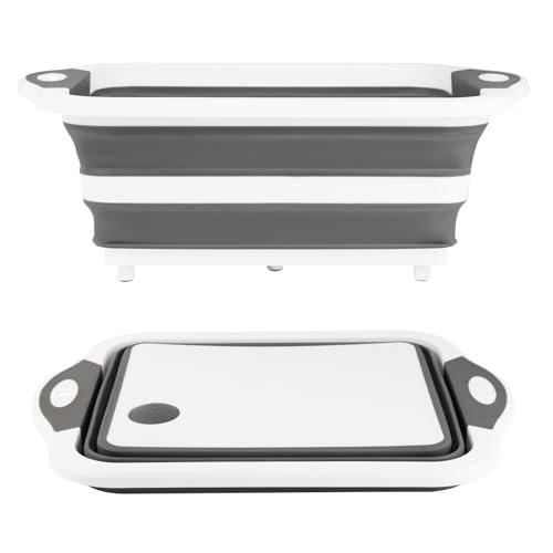 Collapsible BBQ Prep Tub