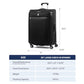 Platinum Elite Checked Luggage Spinner