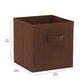 Collapsible Fabric Storage Bins with Handles (6 Count)