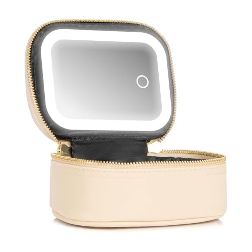 Mini Makeup Bag with Led Mirror