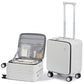 17x14x9 Carry On Luggage Underseat PC Hard Shell Suitcase Top Opening Aluminum Frame Travel Suitcases with Wheels