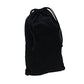 Cloth Bags Black Duster Flannel Boot Storage with Drawstring Closure (2 Count)